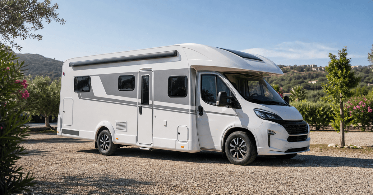 Autocaravana perfilada moderna
